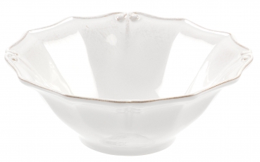 Barroco Salat-, Cerealienschssel 18 cm, 6 Stck, weiss