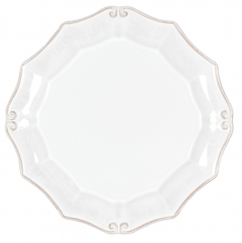 Barroco Kuchen-, Salatteller 23 cm, 6 Stck, weiss